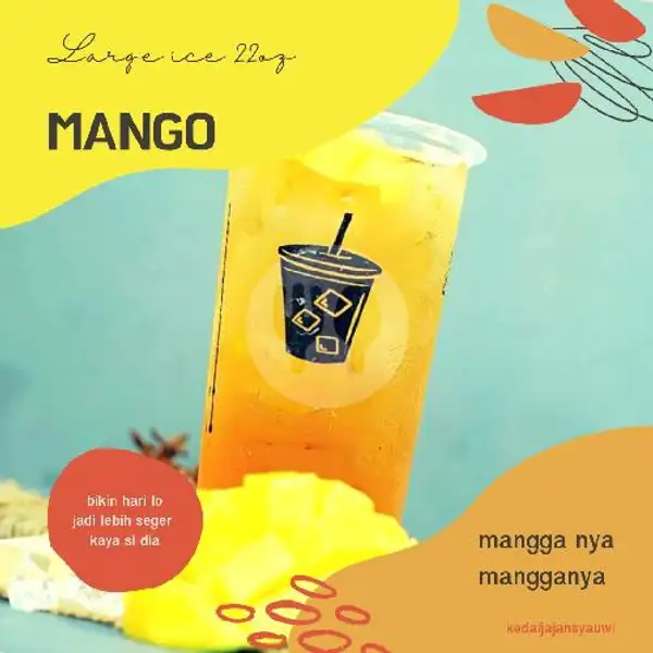 ice mango fresh | Kedai Jajan Syauqi, Pondok Gede