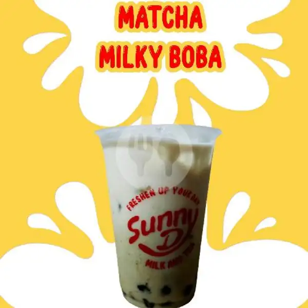 MATCHA MILKY BOBA | Sunny D Milk and Tea