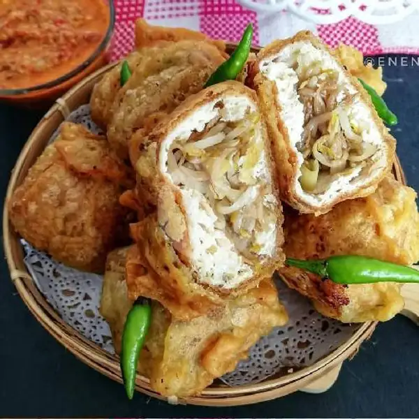 Tahu Isi Sayuran ( Isi 5 ) | Ayam Penyet Dan Ikan Bakar Cafe Oren, Kebon Kacang