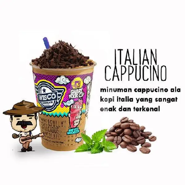 Italian Cappucino | Snakie iCafe 24 Jam, Sidanegara