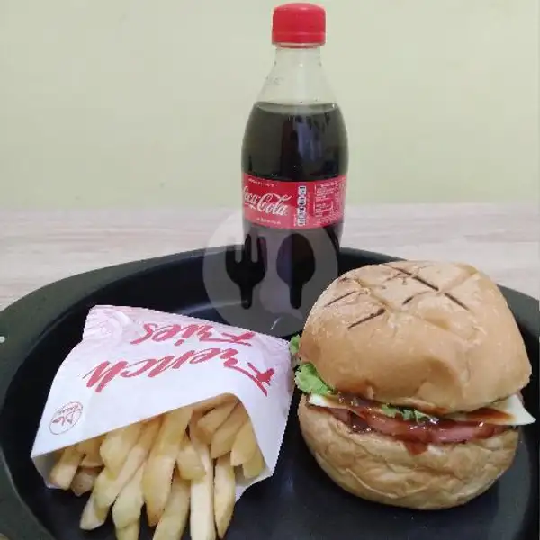 Paket Burger 3 (Cheese) | De ChizzTilla, Bogor Selatan