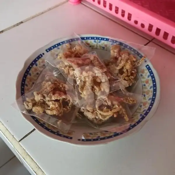 Kripik Ceker Ayam | Warung Soto Sapi Mek Sari, Pasar Senggol Tegal