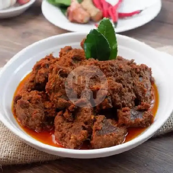 Rendang Daging Sapi + Tempe Tahu | Pecel Lele Dan Ayam Bakar Bumbu Kacang Purple House Cafe, Senen