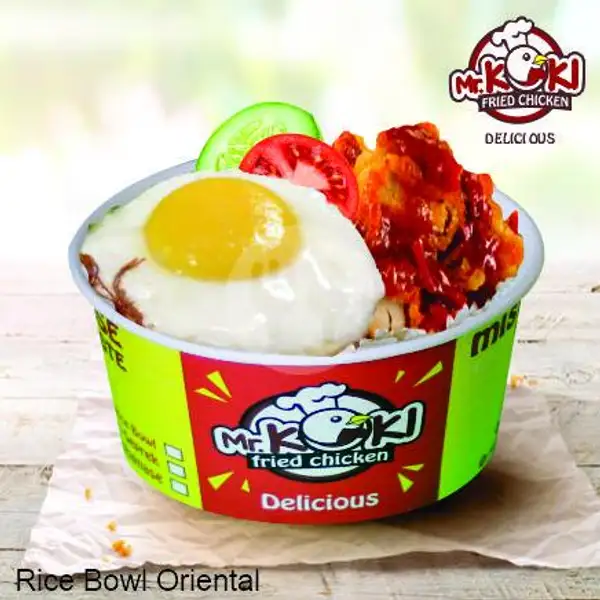 Rice Bowl Oriental | Mr Koki Fried Chicken, Bukit Kecil