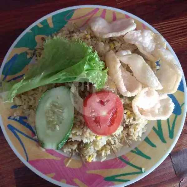 Nasi Goreng Kampung Pake Teri+ Telur Campur + Teh Obeng | Ayam Penyet Kita, Panbil Mall
