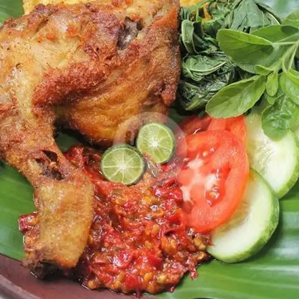 Paket Hemat 2x Nasi Ayam Goreng | Lalapan Devycha, Denpasar