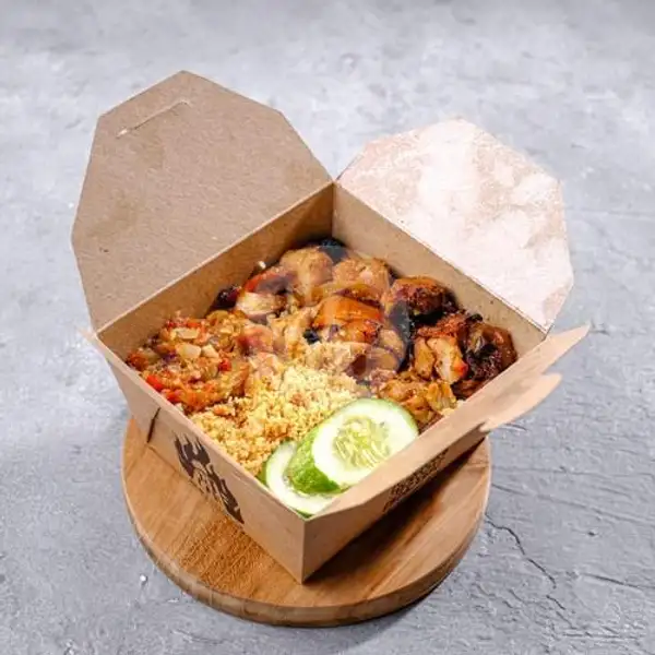 Nasi Ayam Panggang Sambal Bawang | TOTLAH,  Boxxin FoodCourt Pecenongan
