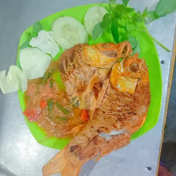 Ikan Mas Goreng + Nasi | Ayam Penyet Ojo Lali Jawa Original, Mandala