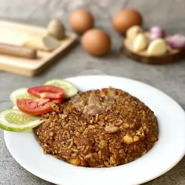 Nasi Goreng Tuna Asmara | Roti Bakar Penyet Khas Bangka dan Es Kopi Susu, Kedai Rasea, Binus