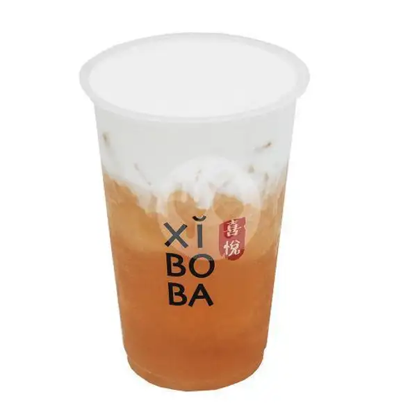 Green Tea Macchiato | Xi Bo Ba, Depok Sawangan