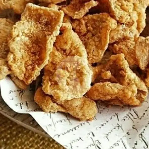 Kulit Ayam Crispy | Lalapan Cak Hendri, Denpasar