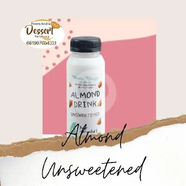 Milk Almond Unsweetened | Dessert Surabaya
