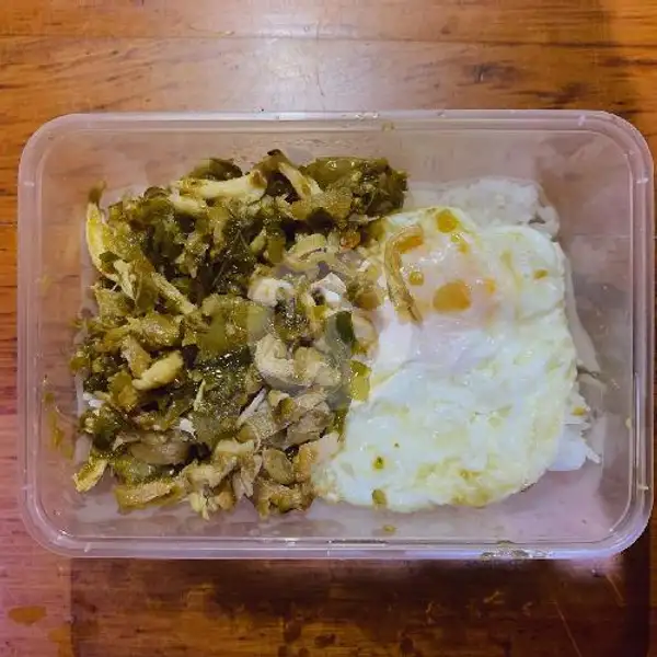 Ayam Suwir Sambal Ijo Rice Box | Warung Makan C 11, Golden Land