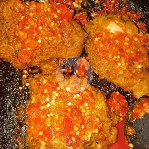 Ayam Geprek Original (sambal Merah) | Angkringan Geprek Cobek 