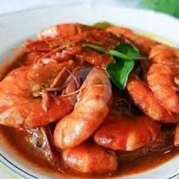 Udang Saos Tiram | Seafood Nasi Uduk 28, Pamulang