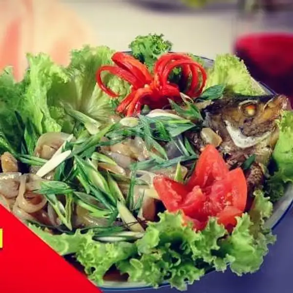Ikan Gurami Tim (6 Ons) | Pringgodani Resto & Ayam Kalasan, R A Kartini