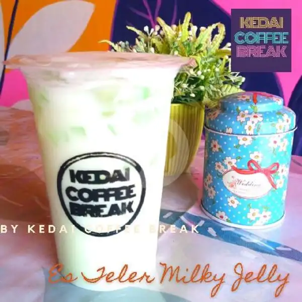 Es Teler Milky Jelly | Kedai Coffee Break, Curug