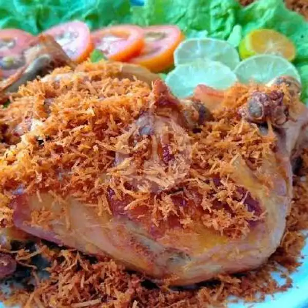 Ayam Goreng Serundeng/Kremes+Tahu/Tempe Lalab Sambal | Bebek Jewer