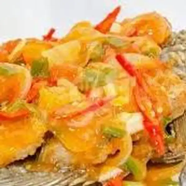 ikan kuwe goreng mentega | Bandar 888 Sea food Nasi Uduk