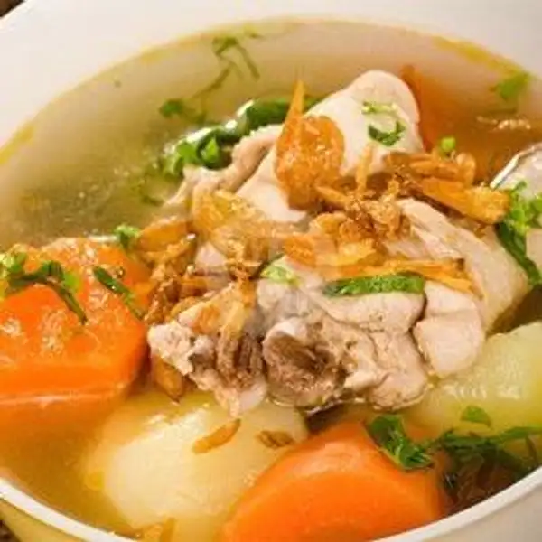 Sop Ayam | Ayam & Bebek Kremes Bang Sukdi, Tiban
