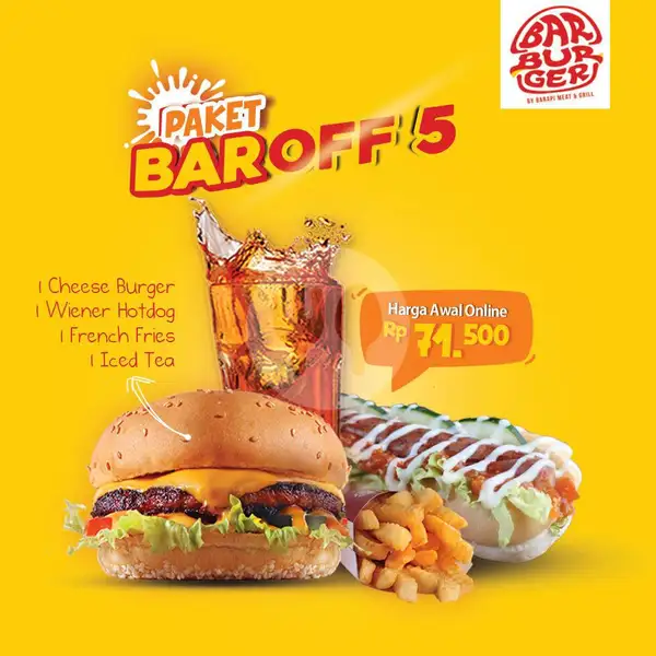 Baroff 5 | Bar Burger By Barapi, Tomang