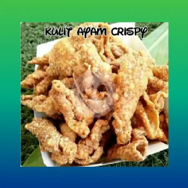 Kulit Ayam Renyah Jumbo ( Jumbo Crispy Chicken Skin ). | Ayam Iris Crispy Azzhel