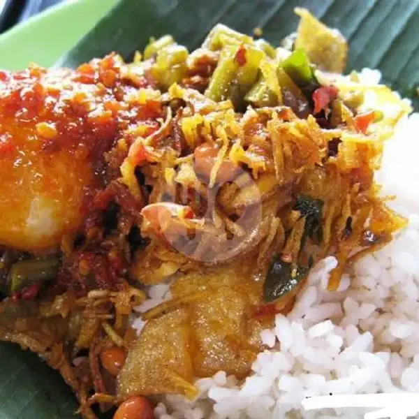 Nasi Gurih / Lemak Komplit + Semur Ayam | Lontong Medan By Resep Atok, Batam
