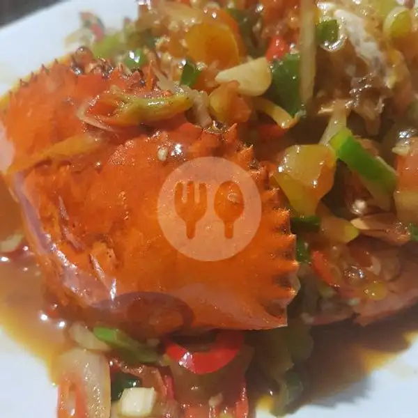 Kepiting Goreng Rica Rica | Boy III Seafood, Lengkong Kecil