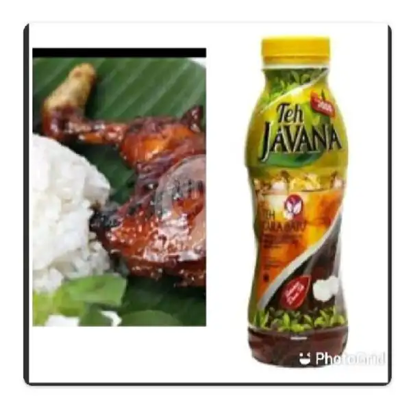 Paket Ayam Bakar Barbeque+Nasi Putih+Teh Javana Botol | Pulung Steak & Rib's, Sidorejo