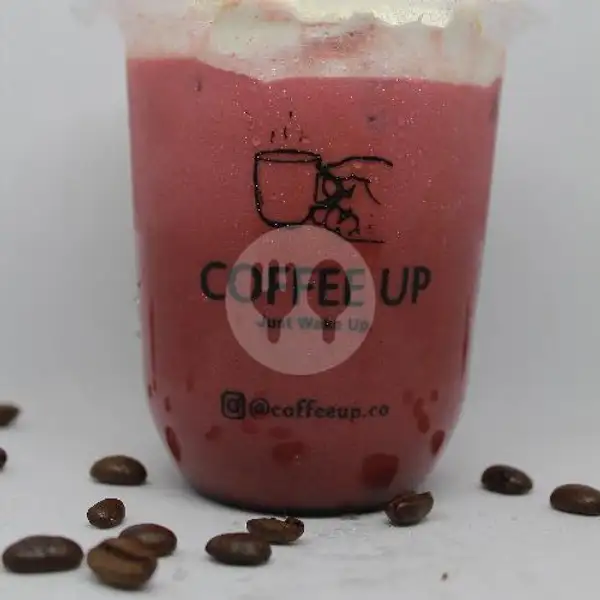 Red Velvet Latte Up | Coffee Up