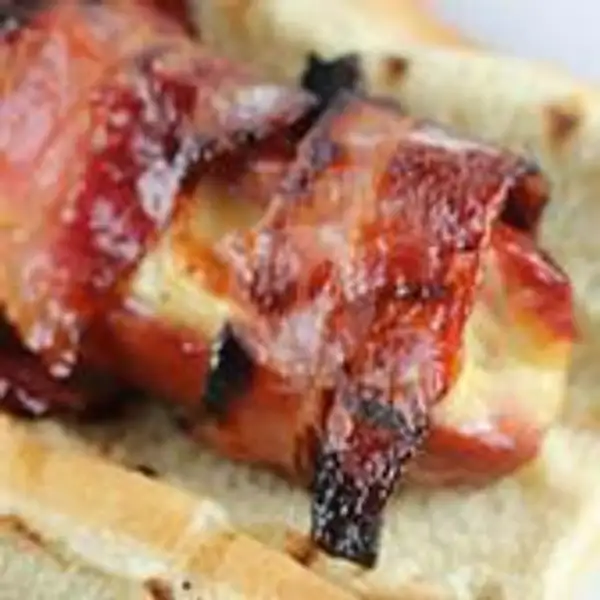 Bacon Wrapped Cheese Hotdog | Oregano Bistro, Mengwi