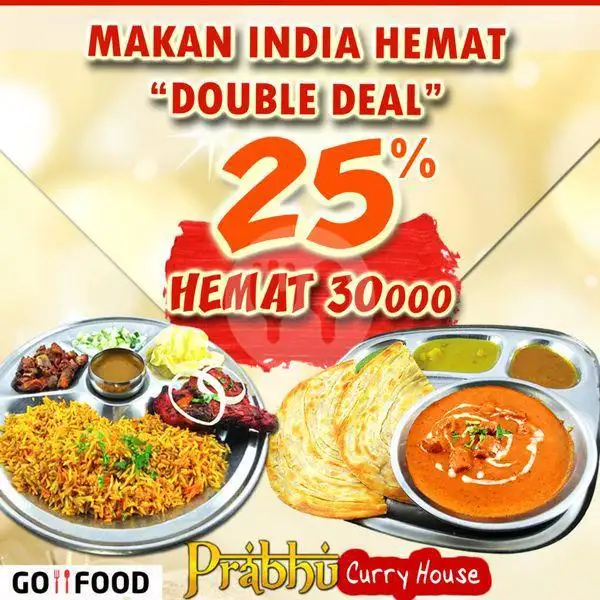 Diskon 25% Plating - Roti | Prabhu Curry House, Prabudimuntur