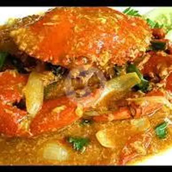 Kepiting Saus Padang Isi 2 | Riana Jaya Sea Food 18 Ayam Kremes, Lingkar Utara