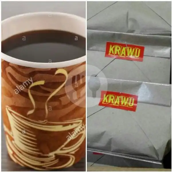 Paket Krawu Babe - Black Coffee | Sego Krawu Kedai E-5, Sukolilo