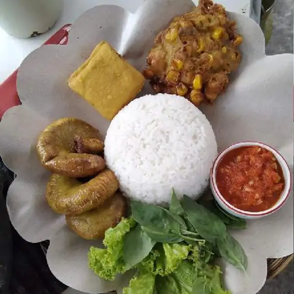 Tamusu+Tahu+Prakedel Jagung Nasi | Ayam Pedas Cadok, Jatihandap