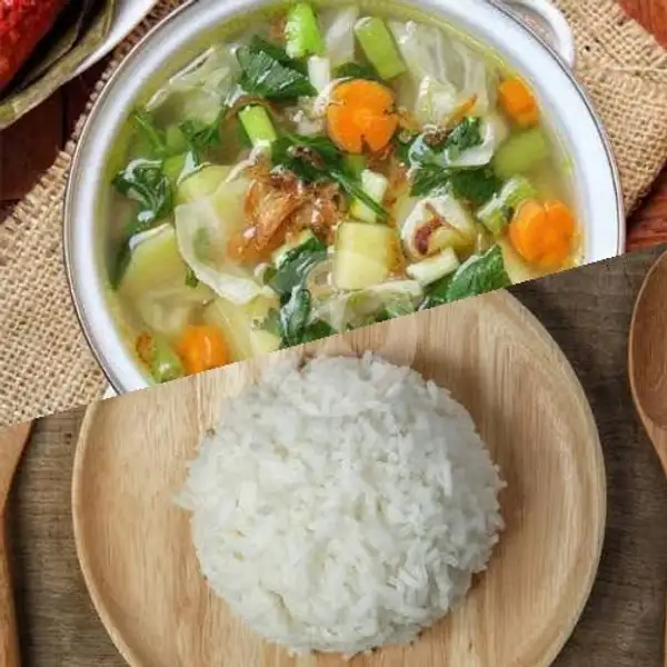 Sop Sayur + Nasi | Semangat Baru Denpasiko, Baloi Center
