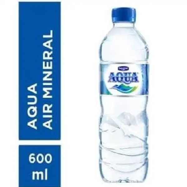 Aqua Botol 600 ml | Geprek Tanpa Tulang Eco, Klojen