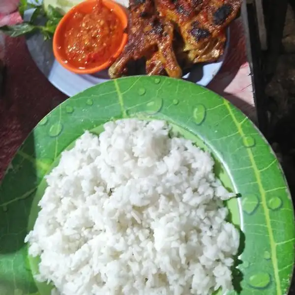 Ayam Goreng + Nasi+teh obeng | Sate Madura Cak Mat & Bebek Goreng Madu Rasa, Sungai Panas