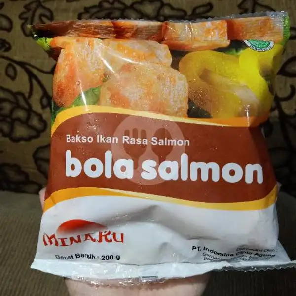 MINAKU Bola Salmon 200gr | Frozen Food Valencia, Gedangan