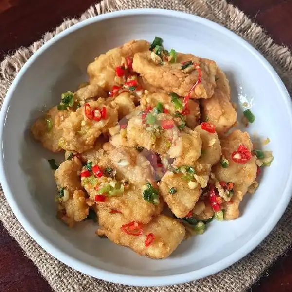 kakap lada garam | Waroeng 86 Chinese Food, Surya Sumantri