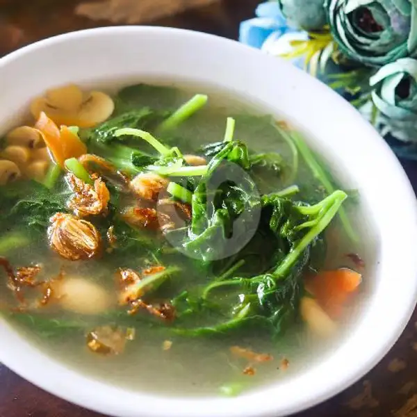 Soup Bayam Jagung (Spinach Corn Soup) | Bunakencafe.id, Kompleks Ruko Palm Spring