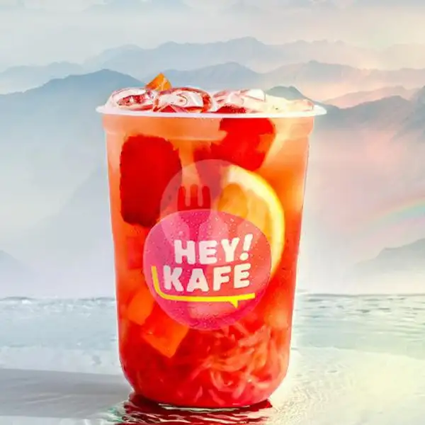 Hibiscus Fruit Tea | Hey Kafe, Plaza Depok