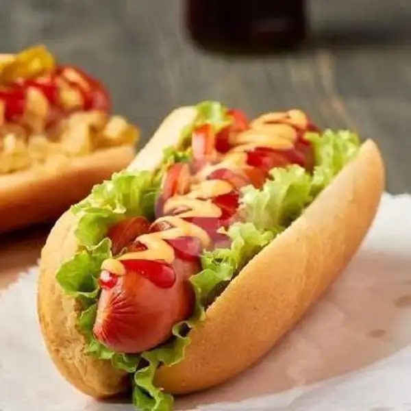 Spicy Hotdog Large Cheese | Angkringan Zaid
