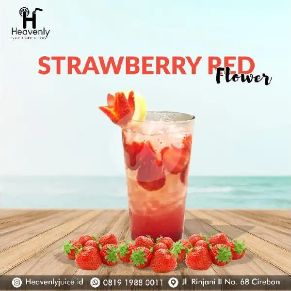 Strawberry Red Flower | Heavenly Juice, JL. RINJANI 2 NO. 68 PERUMNAS CIREBON