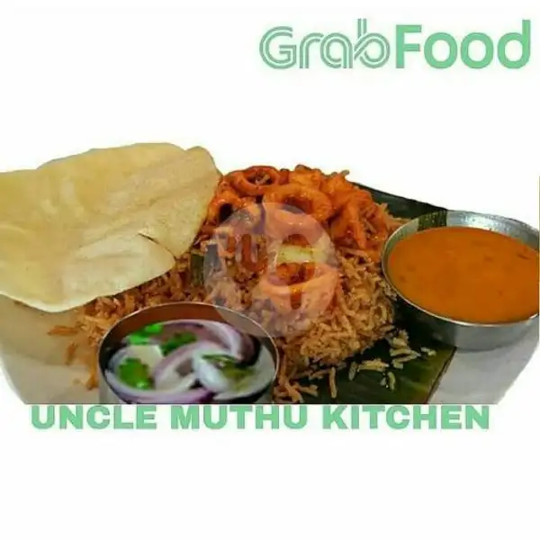 Nasi Briyani/Kebuli Cumi | Uncle Muthu Kitchen, Sesetan