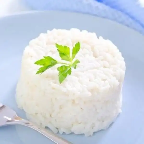 Nasi Putih | Ayam HOT THE CHICKEN