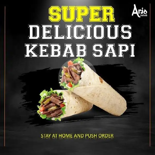 Kebab Sapi Original Full Daging | Kebab Arjo
