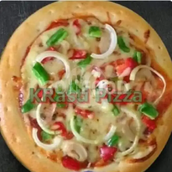 Medium Exclusive Veggie 8 Slices | KRasti Pizza Express VGH1, Babelan