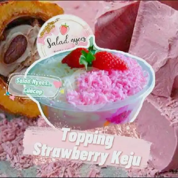 Mix Topping (Strawberry+Keju) | Salad Buah By Salad.Nyees, Logawa Barat