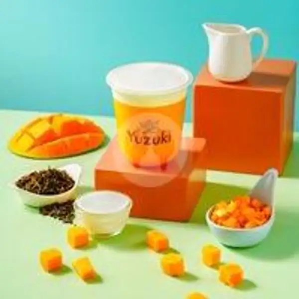 Cheese mango (S) | Yuzuki Tea & Bakery Majapahit - Cheese Tea, Fruit Tea, Bubble Milk Tea and Bread